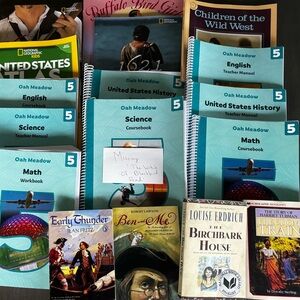 Oak Meadow Grade 5 Curriculum Bundle 1/2